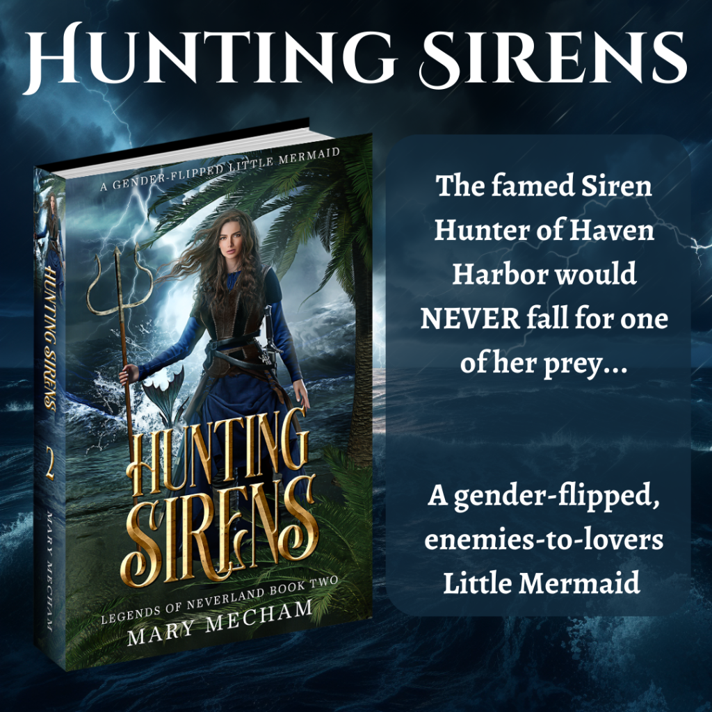 Book cover for the novel Hunting Sirens